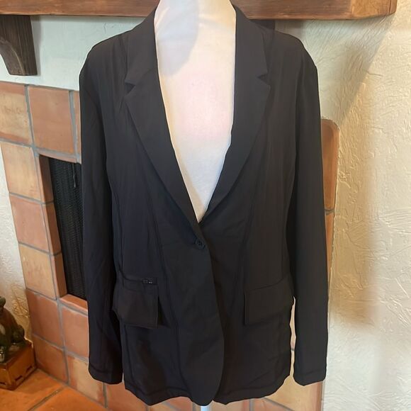 Eddie Bauer Black Women's Departure Blazer, size 18 - Picture 1 of 14
